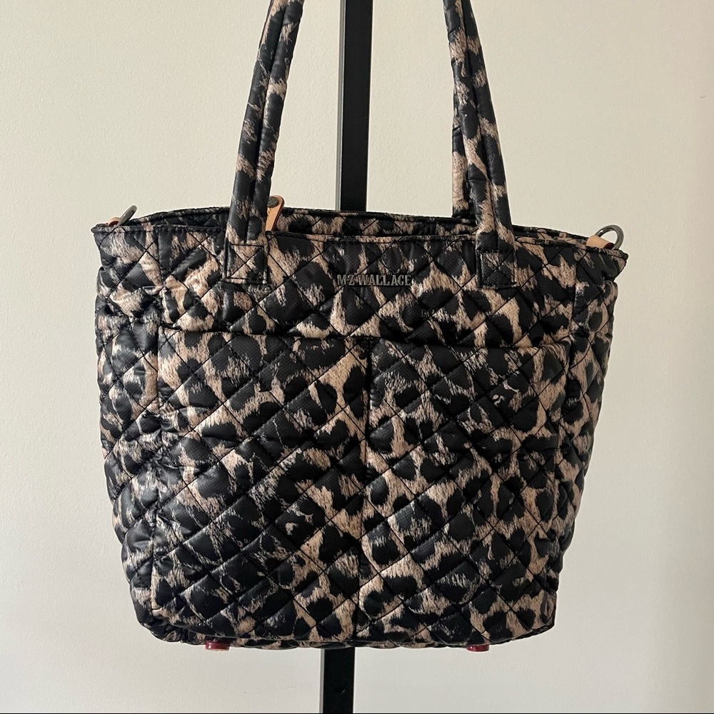 MZ Wallace Small Leopard Quatro